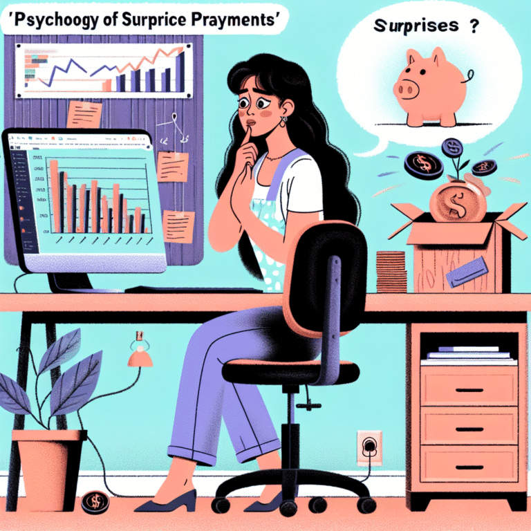 The psychology of managing surprise payments in freelance work