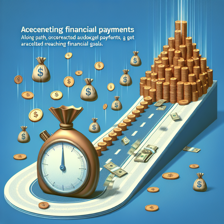 Using unexpected payments to accelerate financial goals