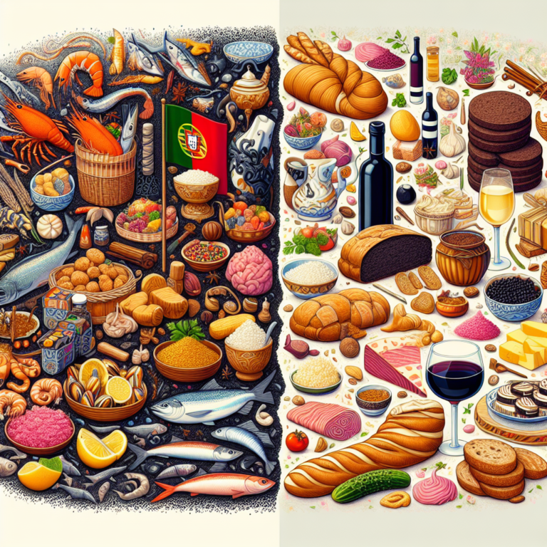 Portugal vs Estonia: Culinary Delights That Define Each Nation