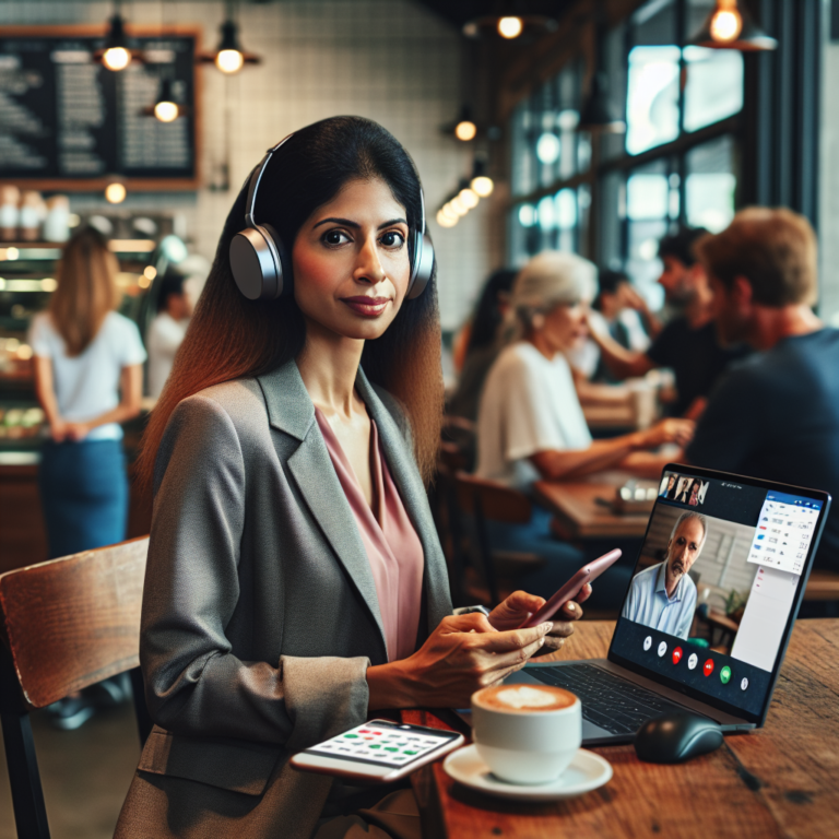 How to manage client calls and meetings from noisy locations